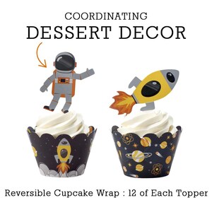 Space Birthday Party Plates Outerspace Theme Collection Astronaut Design Tableware Set Kid Birthday Party Supply Pack Rocket Theme Celebration Navy Blue Pattern Planet Design Elements Premium Quality Paper Plates Space Theme Party Essential Space Party Decor Astronaut Birthday Party Outerspace Birthday Decor