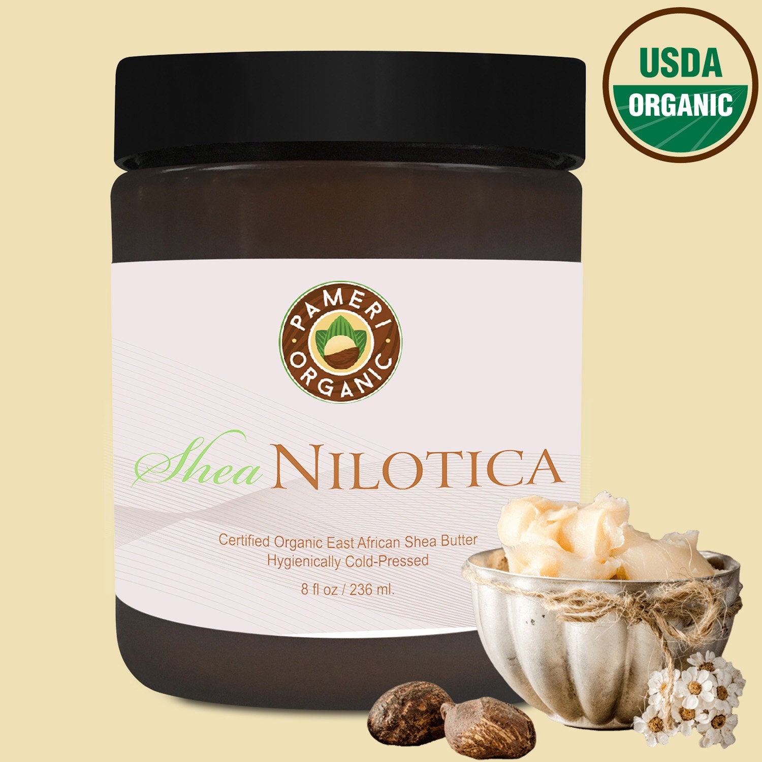 Unscented Raw Eczema Psoriasis Organic Body Butter Sensitive Skin Baby Moisturize Heal Hydrate