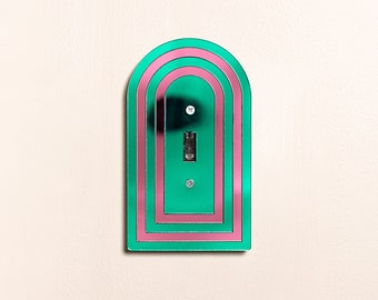 Archway Light Switch Cover Rainbow Wall Art