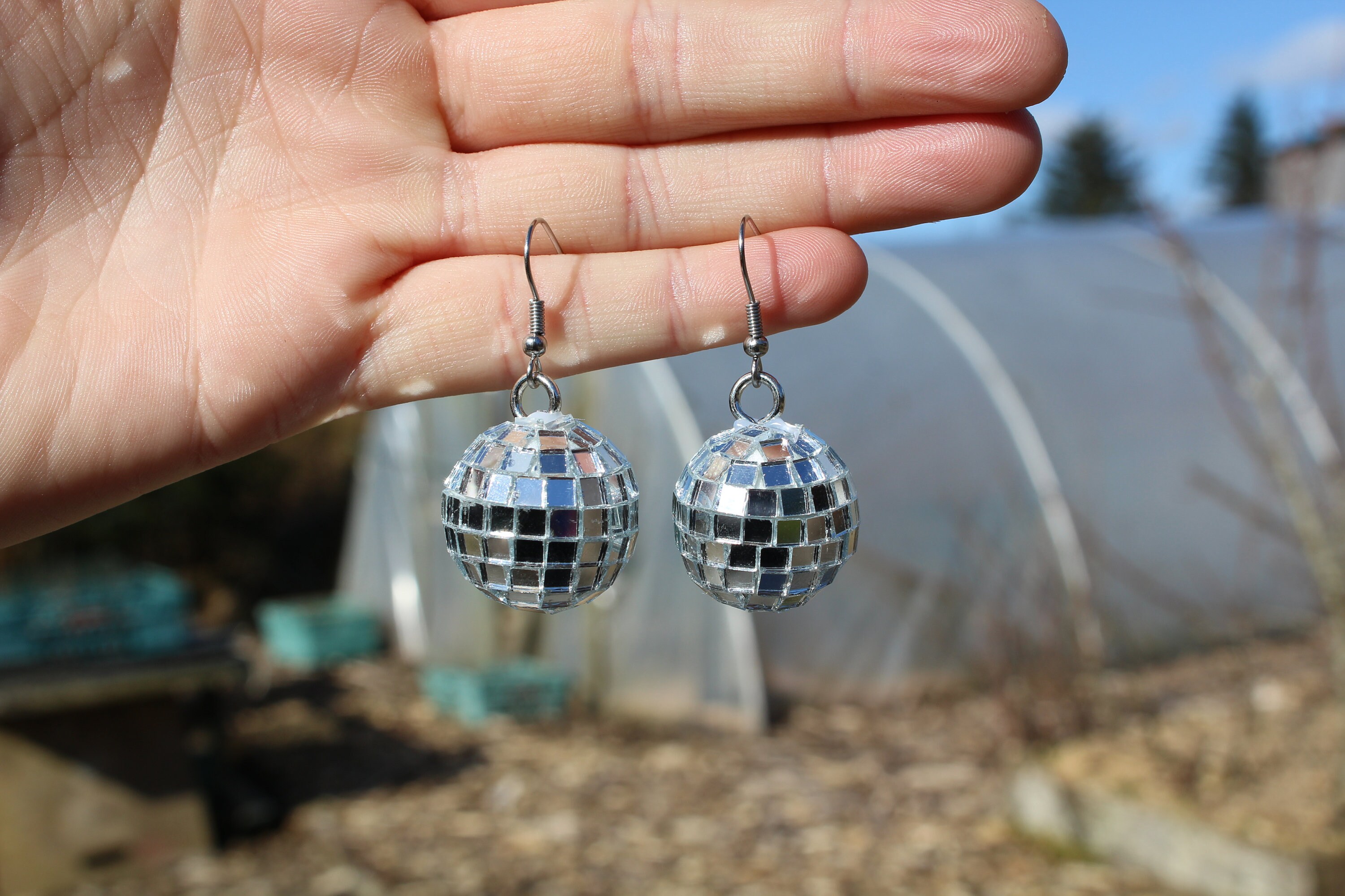 ☆韓国の人気☆【VINTAGE HOLLYWOOD】☆Galaxy Ball Earring.s☆ ☆韓国の人気☆【VINTAGE HOLLYWOOD】☆Galaxy Ball Earring.s