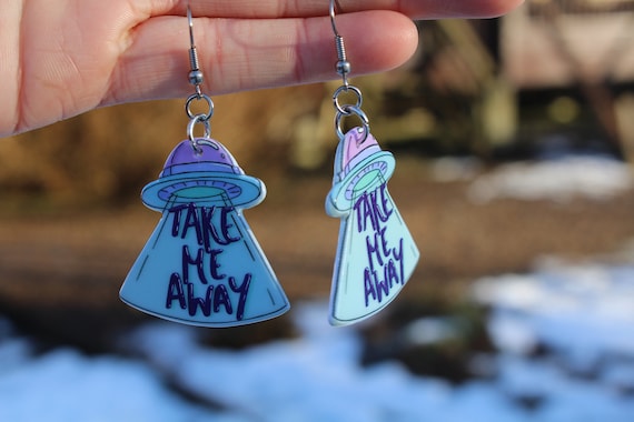 Sci fi best sale earrings