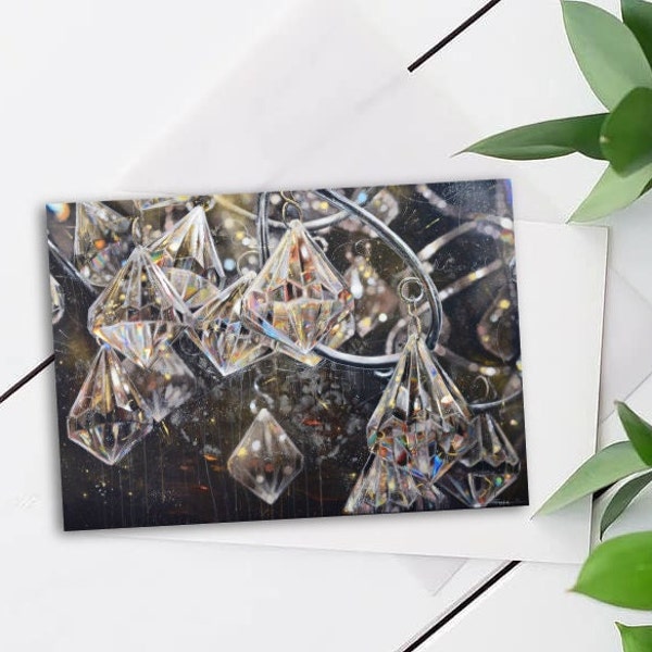 Diamond Painting Greeting Cards Etsy