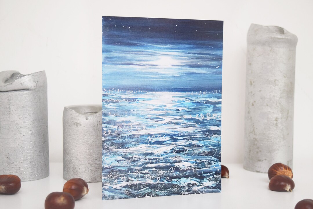 Christmas Card Pack, Starry Night Sky, Festive Christmas Card Set