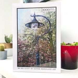 1000 Piece Jigsaw Puzzle for Adults, Autumn street painting, Challenging & fun gift for puzzle lovers