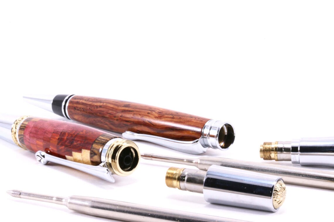 Ink Refills Twist Pen Refill Ballpoint Black Ink Refill Etsy