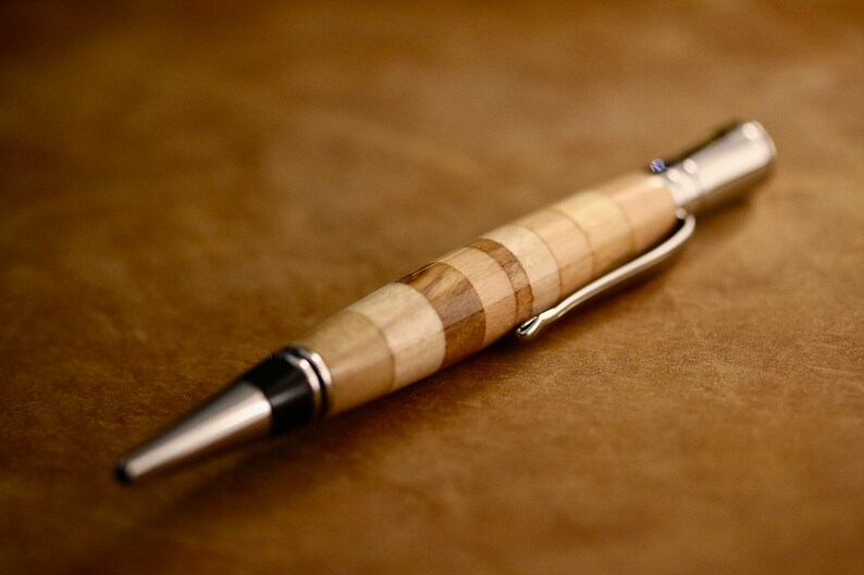 Nine Year Pen Willow Wood 9 Year Anniversary Gift Willow Etsy