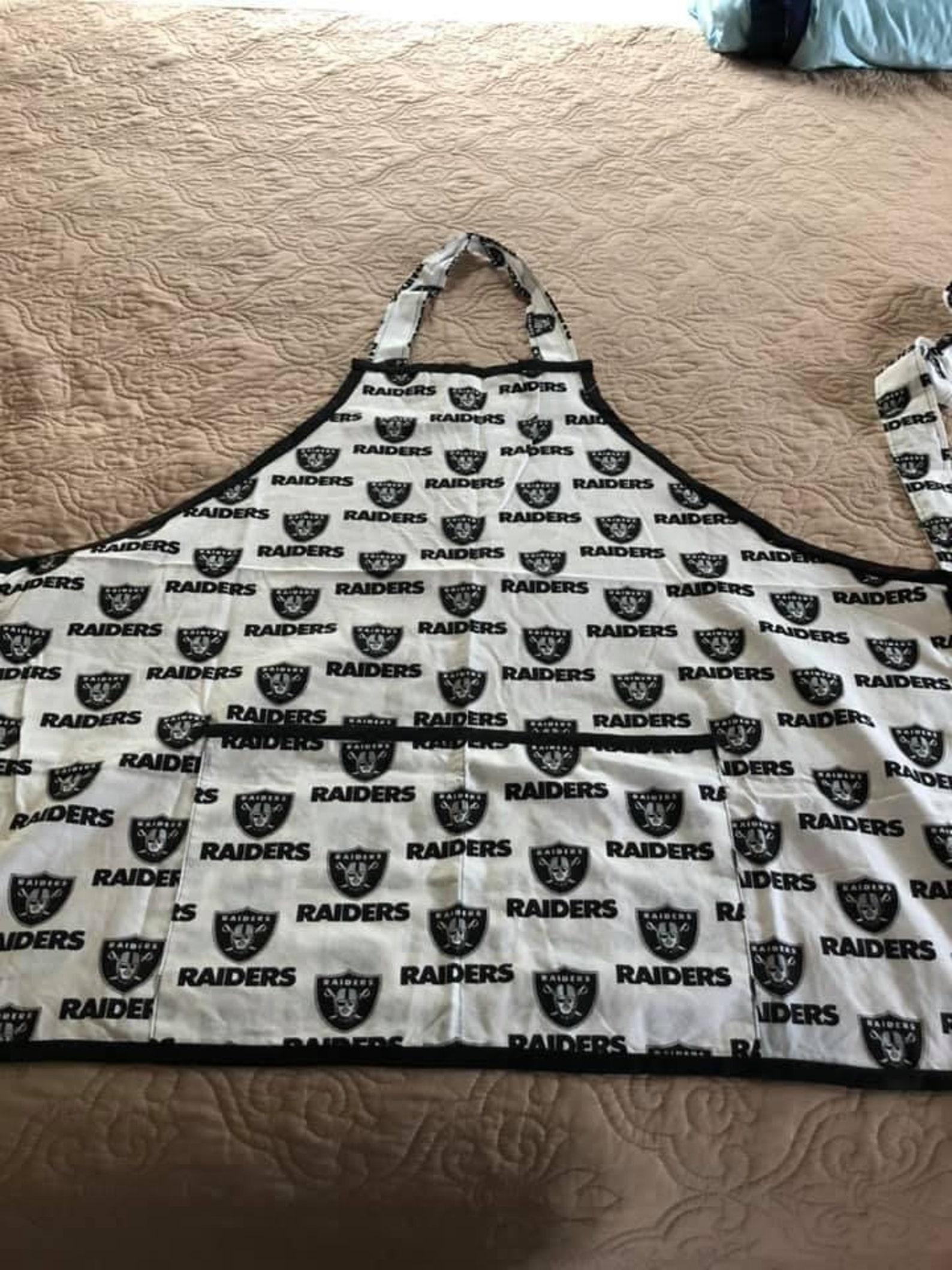 Raiders Apron Sports Apron Etsy