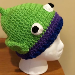 Toy Story alien hat, alien beanie, aliens hat, aliens costume, little green men