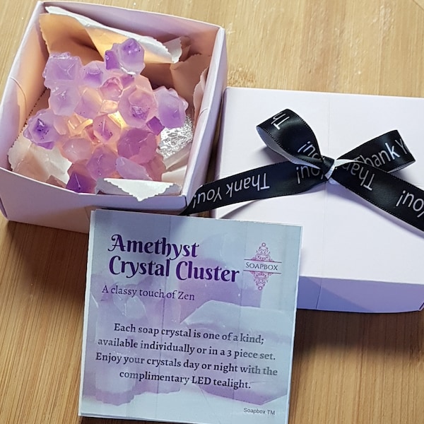 Crystal Soap Cluster