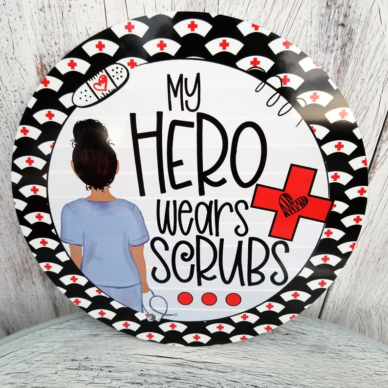 Personalized Gift for Nurse Healthcare Workers Wreath Etsy