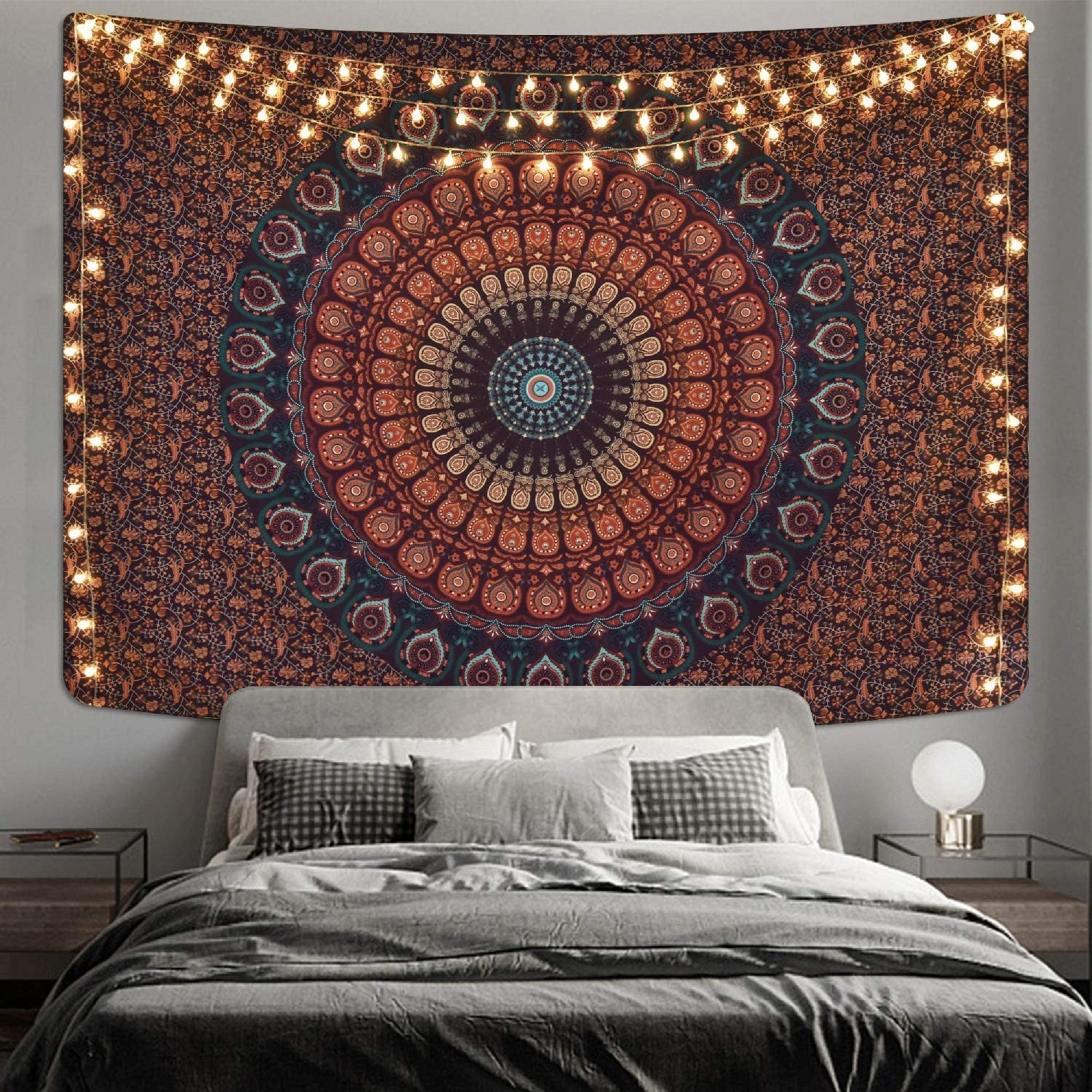 Mandala Wall Hanging art Bedspread Bed sheet Native Cover Tapestry 