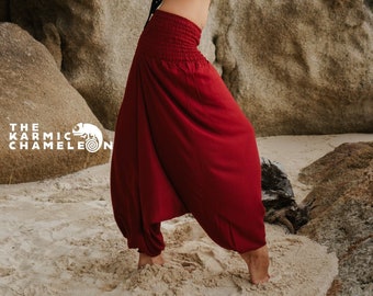S A L E Harem pants with tassels sand