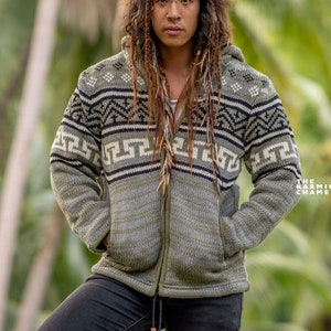 Aztec wool jacket online