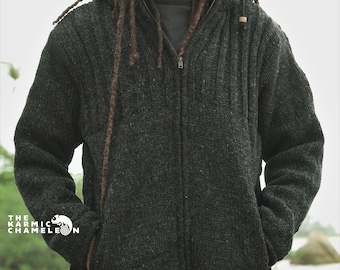 mens fleece lined jumpers