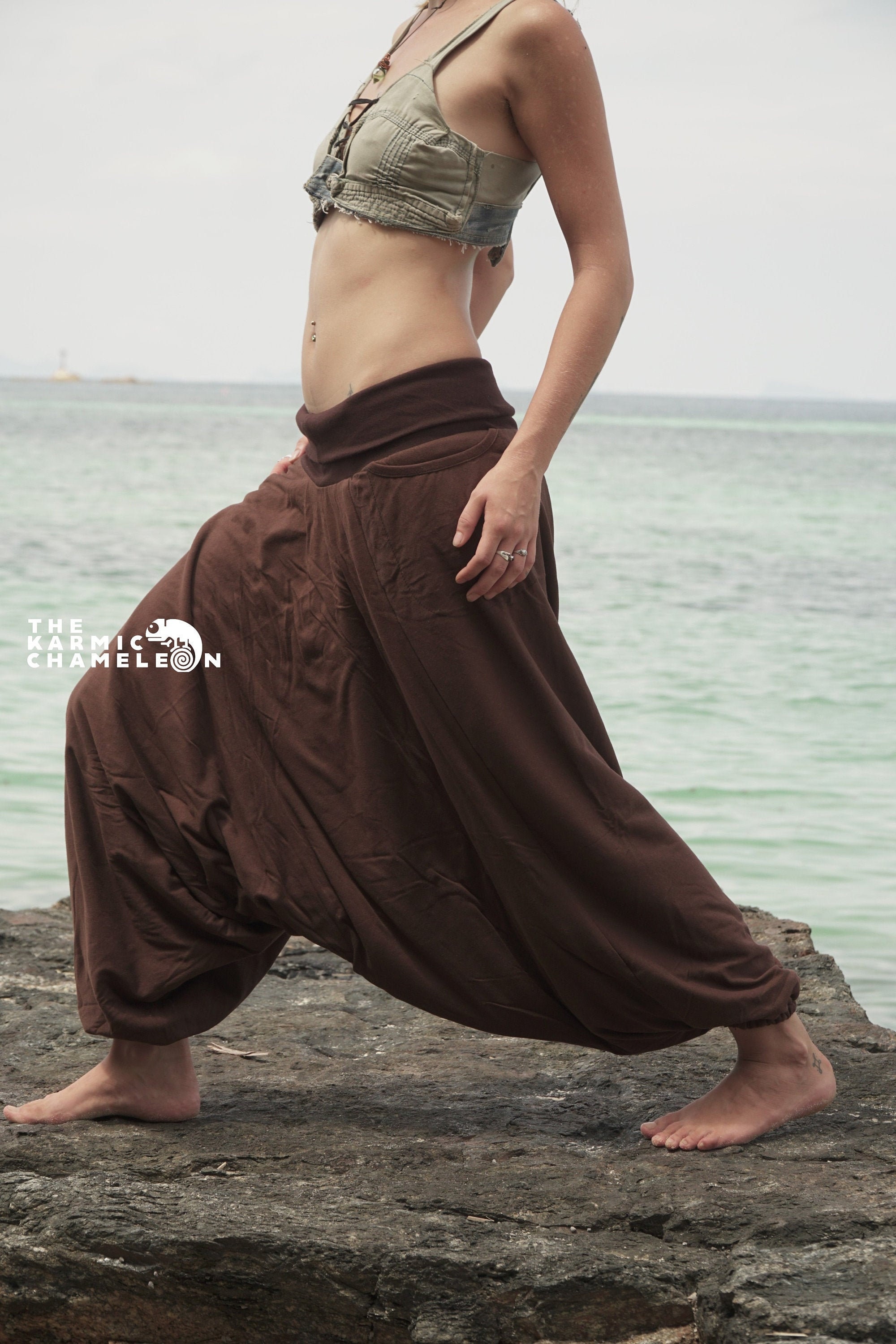 Pantaloni harem deals invernali