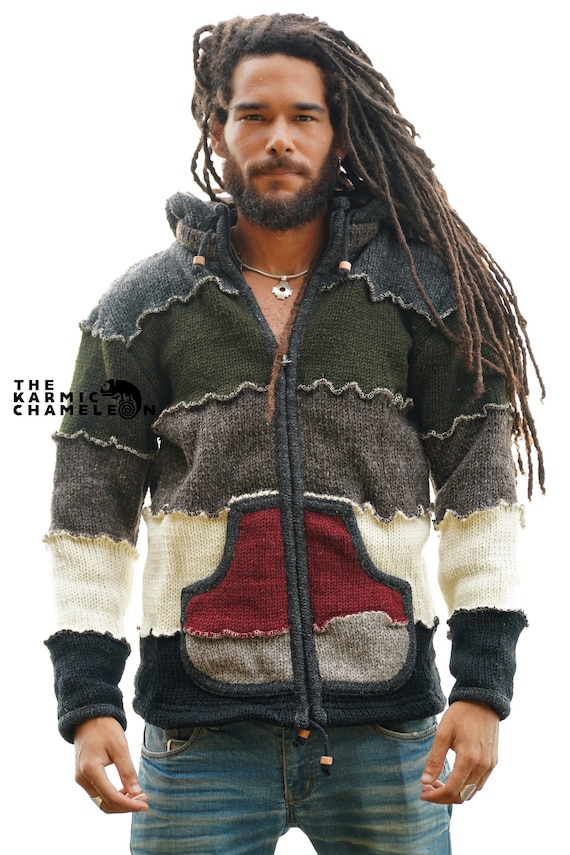hippie winter jacket