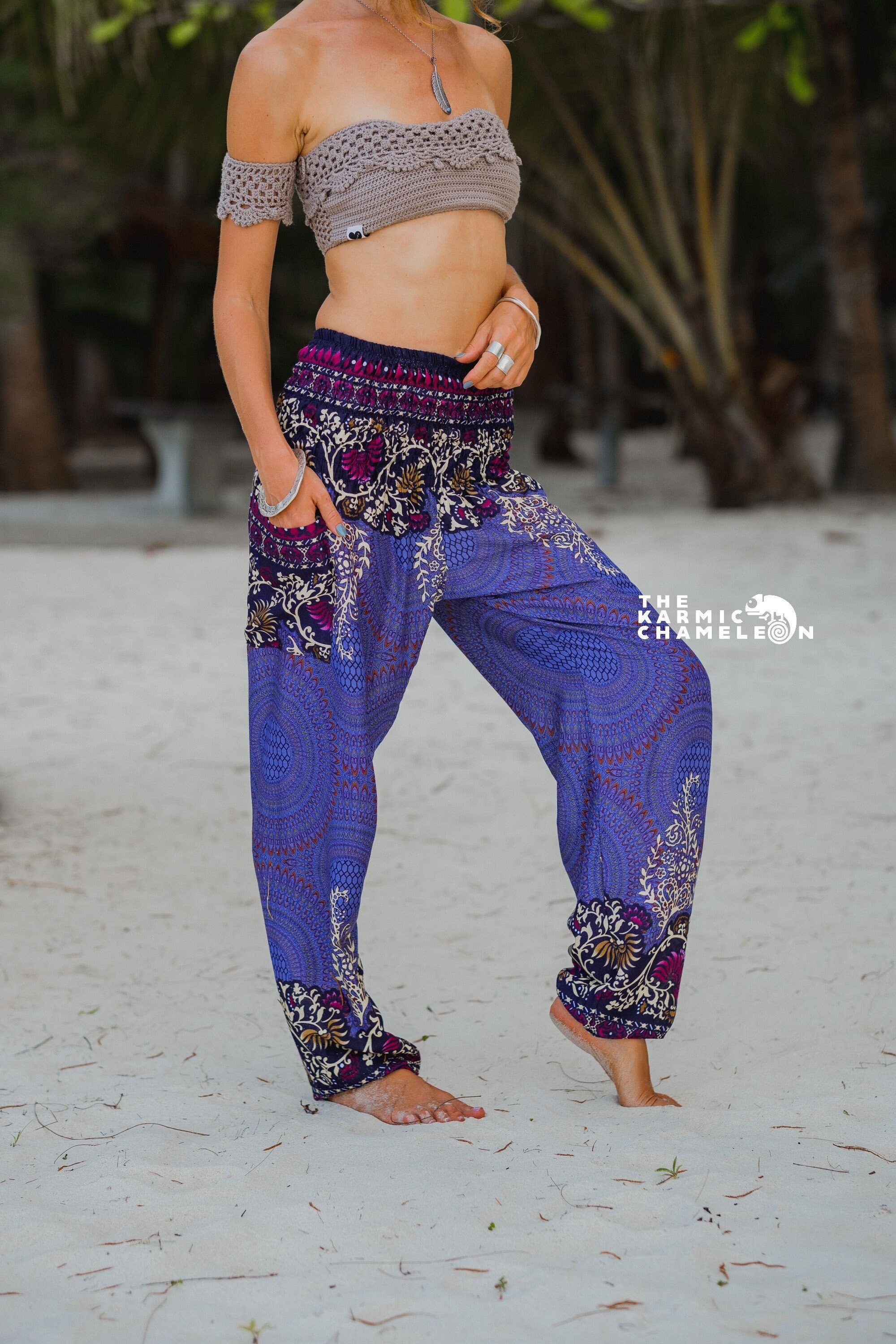Blue Paisley Trousers – Cariads Clothing