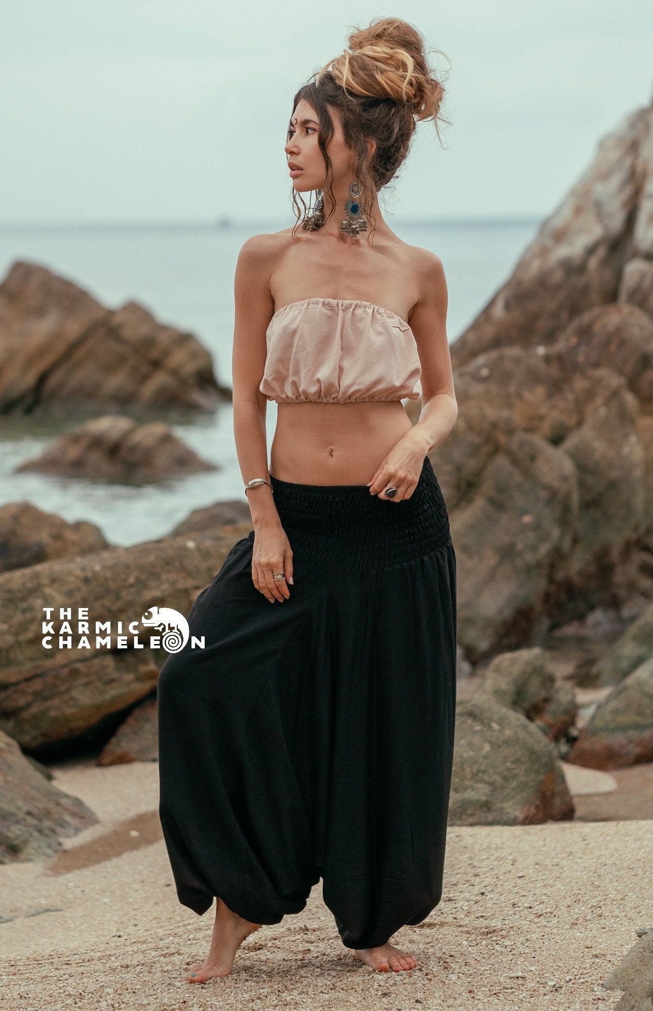 Sarouel noir new arrivals