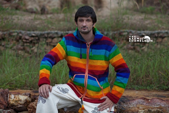 Warm hippie shop clothes
