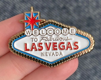 Welcome To Las Vegas Enamel Pin