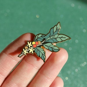 Coffee Leaf Pin