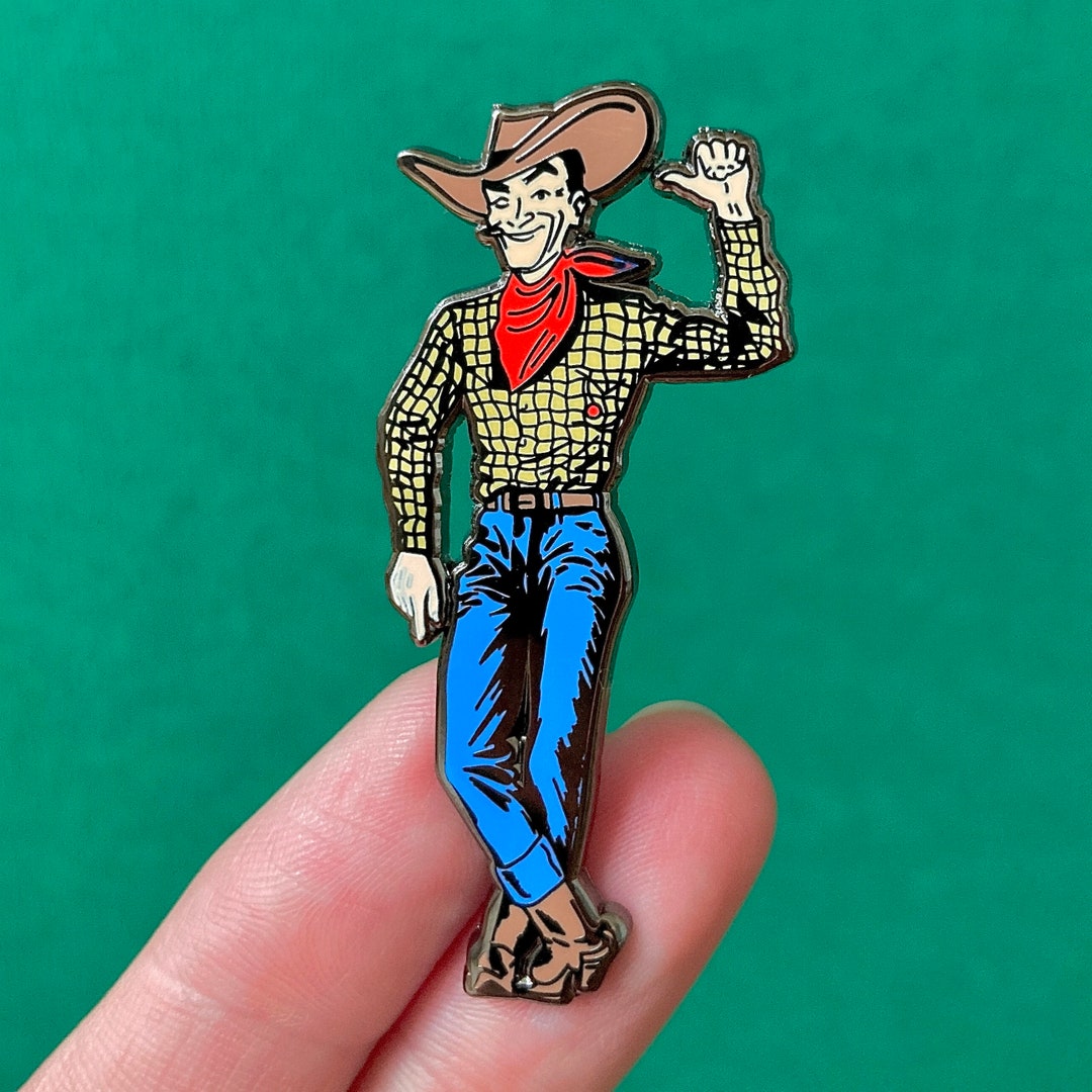 ピンバッジ ラスベガス カウボーイ Vegas Vic Cowboy Pin - Etsy 日本