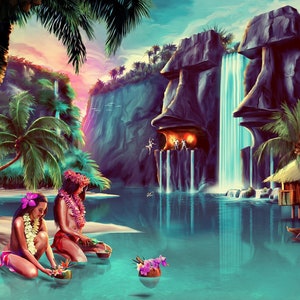 Return to Paradise — Limited Colorway — Tiki Art