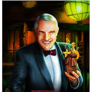 STRANGER DRINKS | Trader Vic | Tiki Art Print