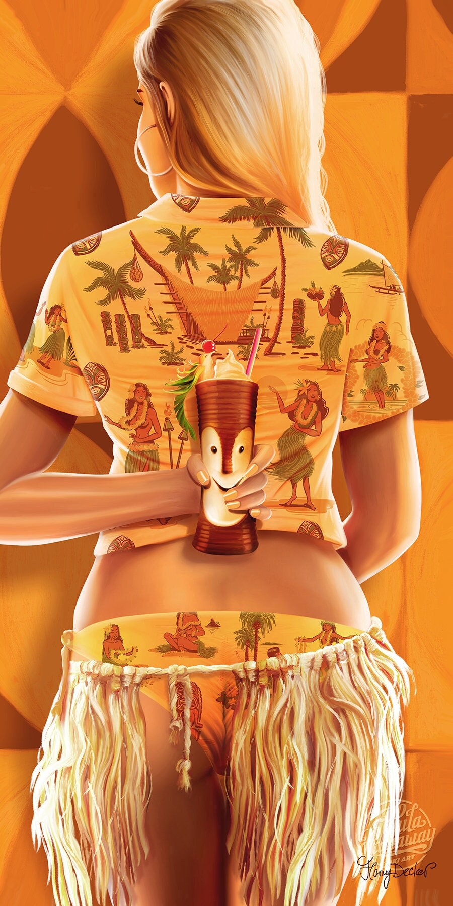 Bikini Girl Tiki Mug - Etsy