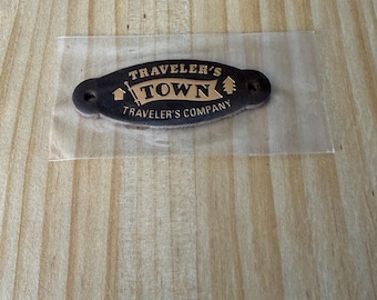 Traveler's Town Travelers Company Official Limited Edition 2024 Leather Tag