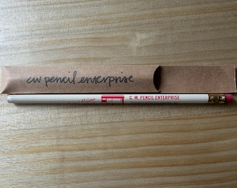 CW Pencil Enterprise Vintage Advertising Style Pencil by Musgrave