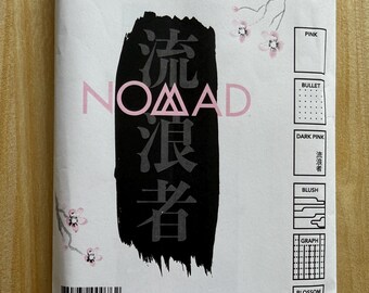 Nomad Notebooks: Sakura Pack Factory Sealed w/ Matching Sakura 3 Pencil Set by Musgrave Stationery Set - New Old-Stock