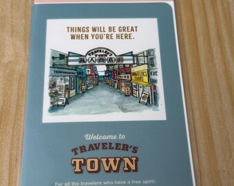Traveler's Town 2024 Limited Edition Passport Size