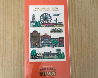 Traveler's Company Clear Folder Regular Size 2024 Edition