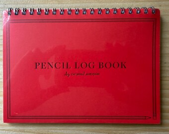 CW Pencil Enterprise Pencil Log Book by Write Notepads - Factory Sealed New Old-Stock