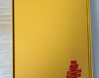 Rare Limited Erasable Podcast Baronfig Confidant Notebook