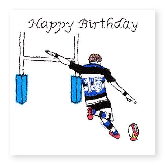 Tarjeta de CUMPLEAÑOS MASCULINO, diseño divertido, tarjeta de