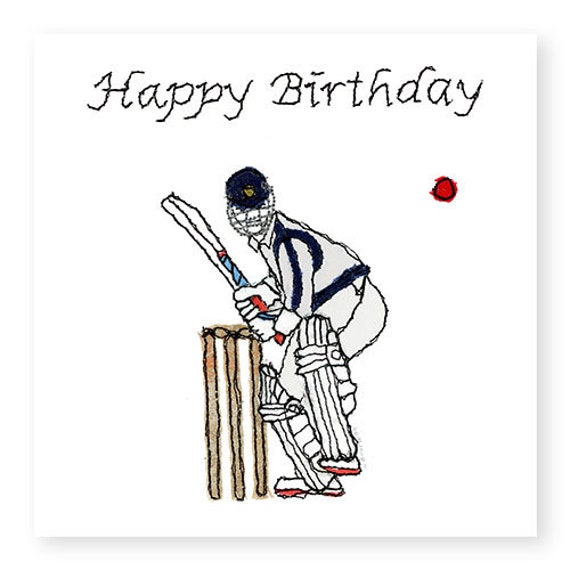 Cards | Have A Wicket Birthday Greeting Card - Apollo Male | Lola Design