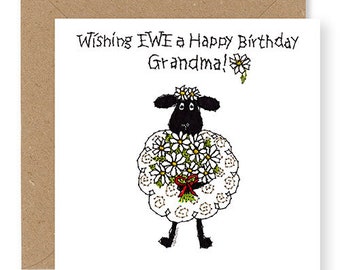 Happy Birthday Ewe Etsy France