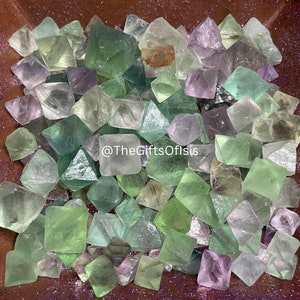 Rainbow Fluorite Octahedron, Rainbow Fluorite, Fluorite Crystal, Octahedron Crystals, Fluorite Stones