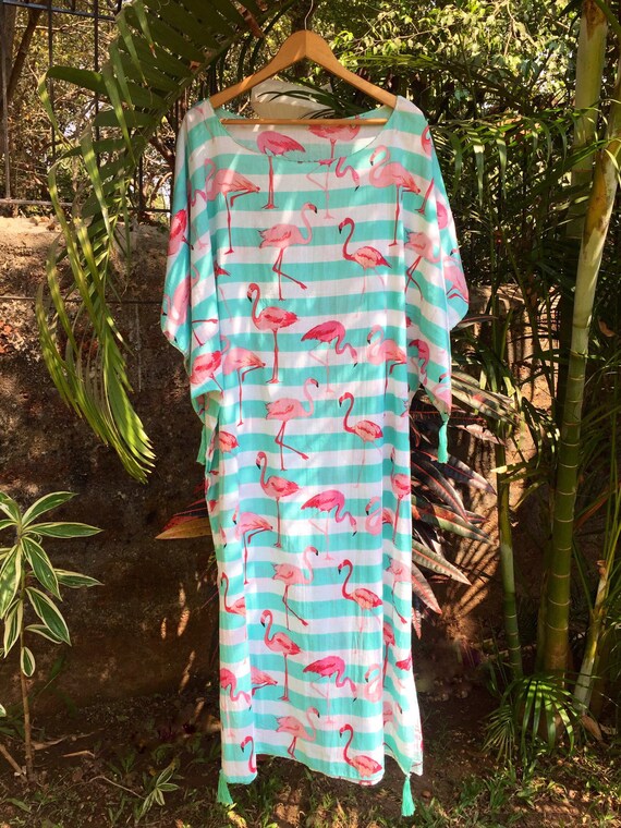 flamingo caftan