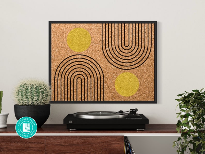 Decorative Cork Board 18x24 Inch Pin Board, Bulletin Board, Memoboard ...