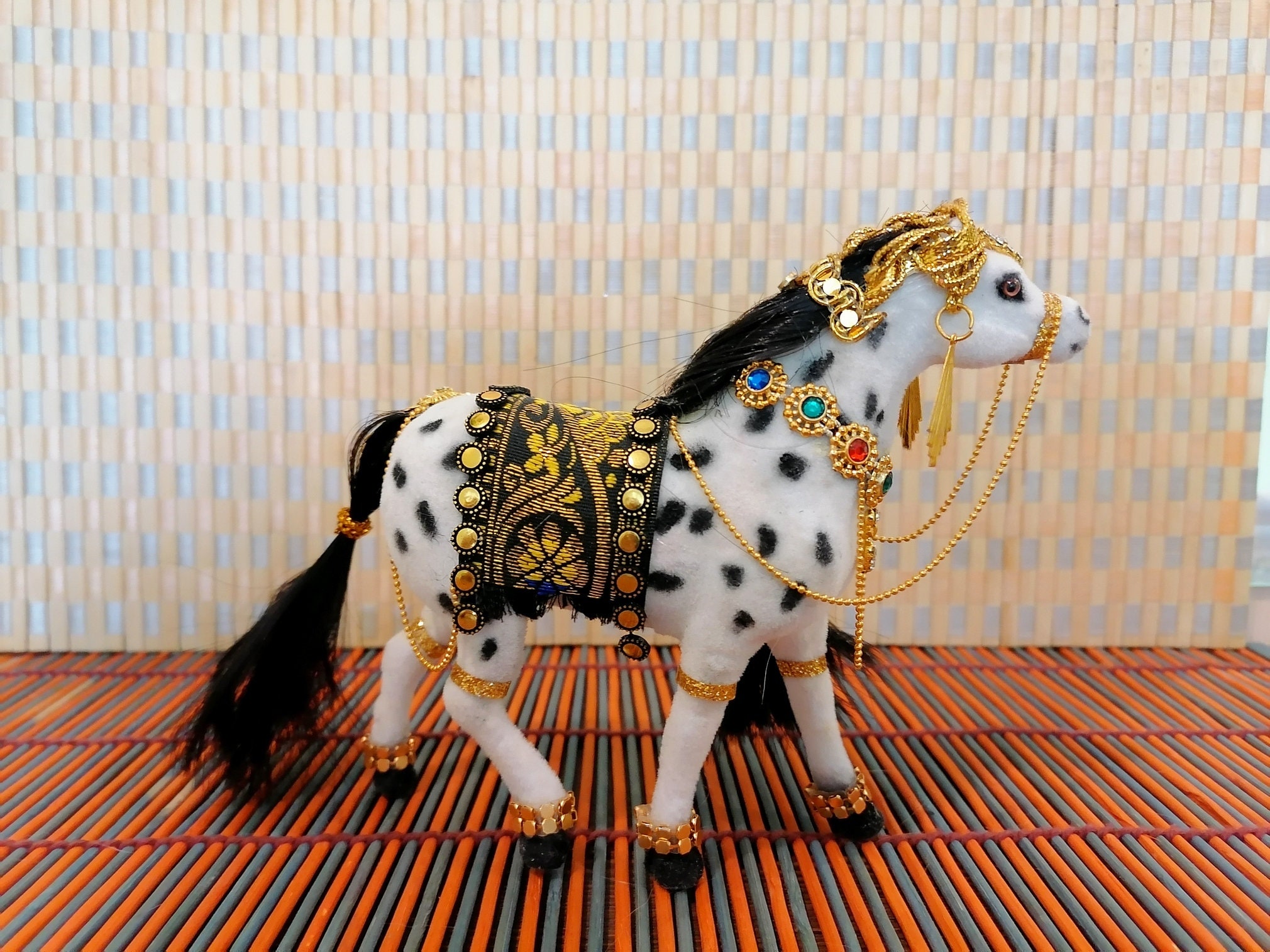 Olgadollhouse Horse. Puppet Miniature. Dollhouse Miniature. Etsy