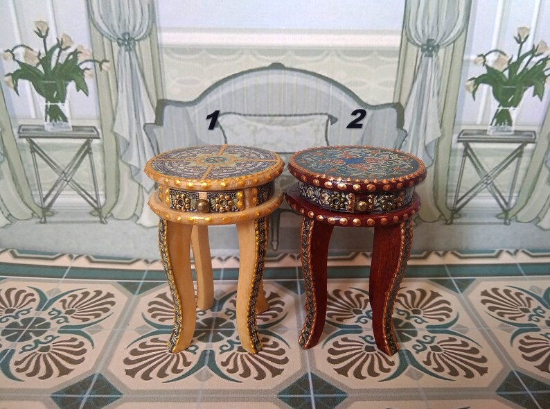 dolls house table stand