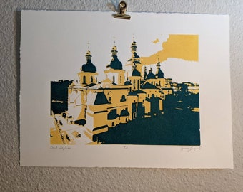 Saint Sophia's - Riso Print