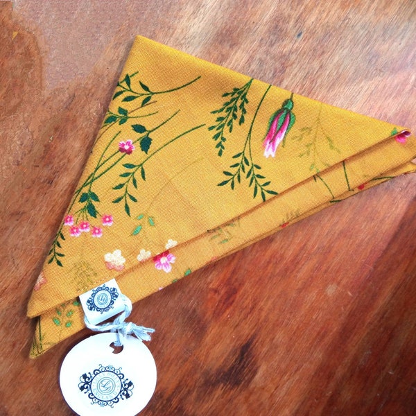 Yellow Pocket Square Etsy UK