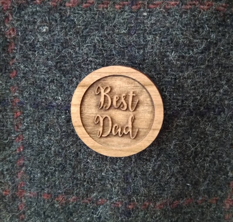 wedding gift Best Dad Tie Clip Silver Tie Clip Wooden Tie Clip mens gift father/'s gift birthday gift Christmas gift gift for him