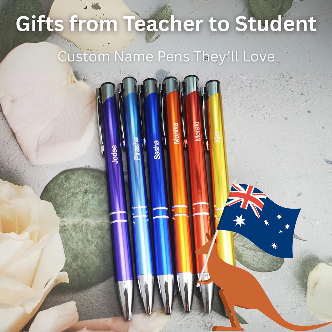 Personalized Pens for Students – Teacher Reward Gift | Custom Name Pen ...