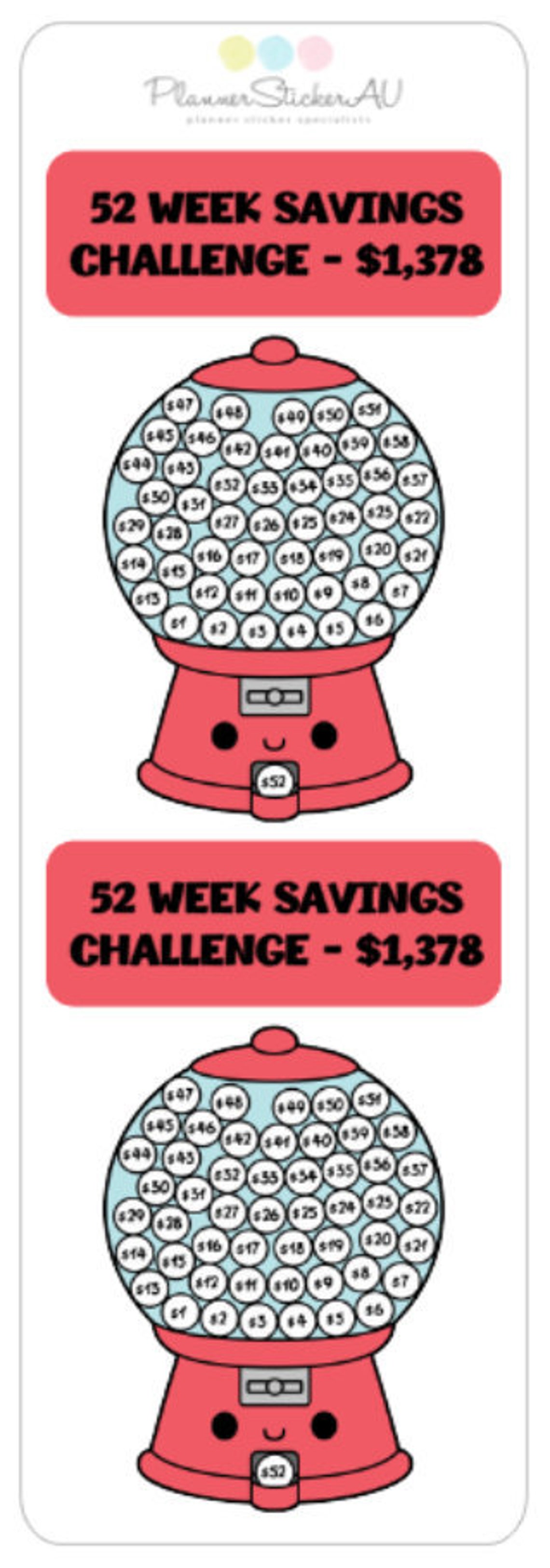 Mini Savings Challenge Free Printable Pdf