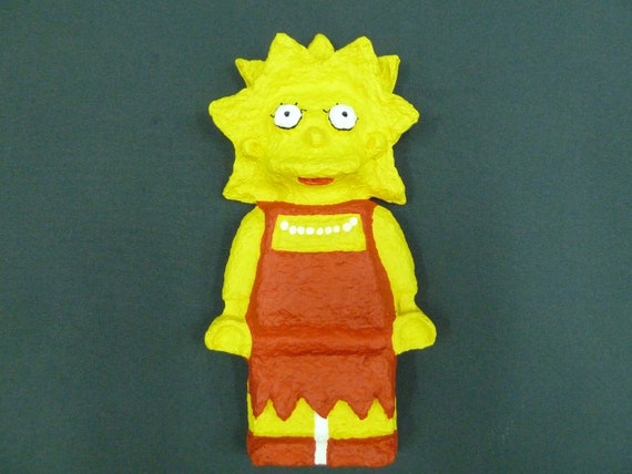 parrucca lisa simpson